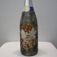 Свадебная бутылка.