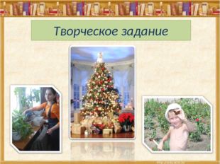 Творческое задание