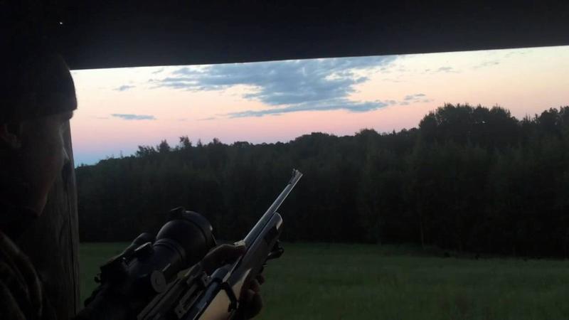 Охотник на вышке