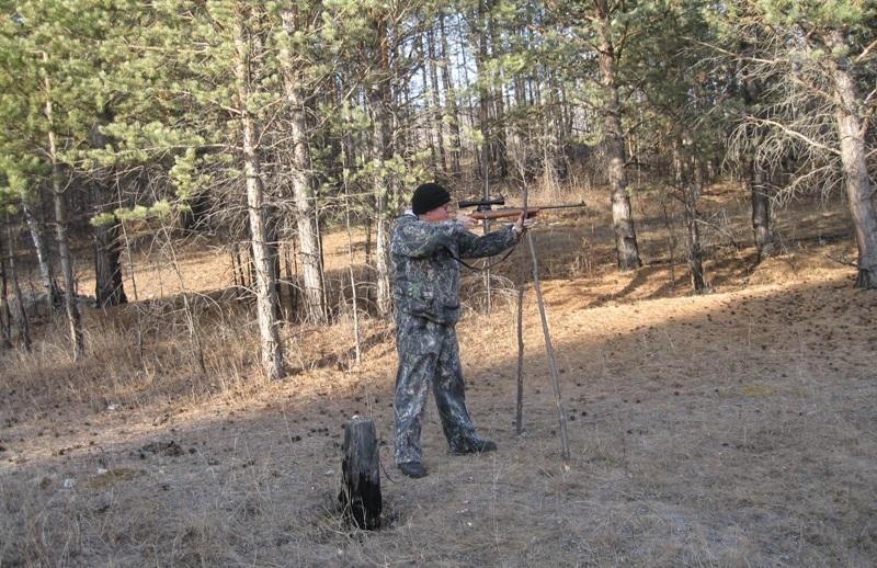 Стрельба по косуле с упора