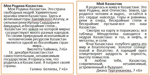 Эссе на тему “моя родина”
