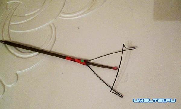 Арбалет для зимней рыбалки своими руками