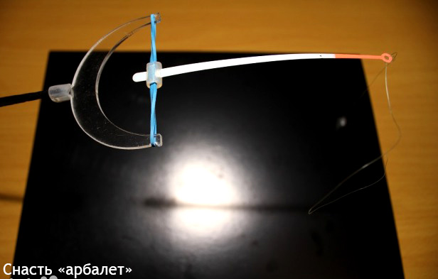 Арбалет для зимней рыбалки своими руками