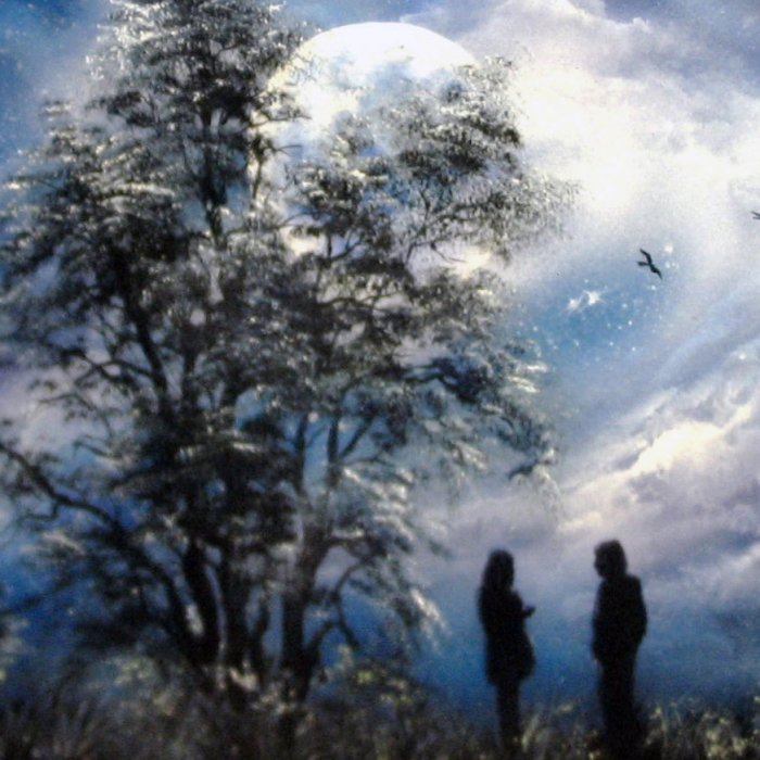 Вселенная с тобой - картина зеркале