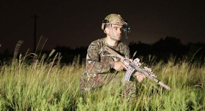 Охотник в засидке