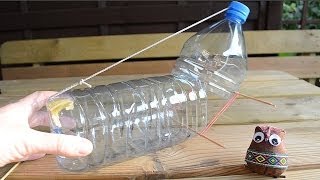 Homemade mouse trap - simple humane rat trap(In this video it shows you how to make an easy live mouse trap with just a plastic bottle, twine and toothpicks. This is 100% humane trap. After capturing the . 2014-07-03T18:59:39.000Z)