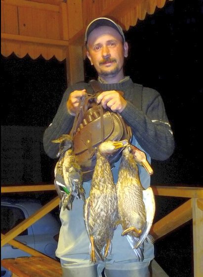 Удачная охота на уток в сентябре. База отдыха Марково