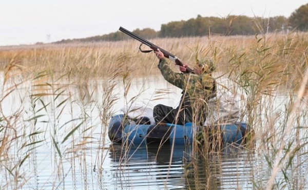 Стрельба с лодки