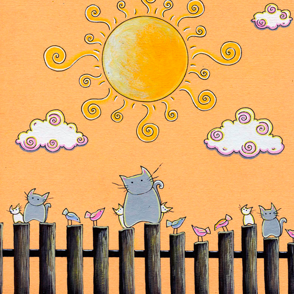 Рисунки кошек