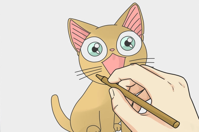 kak-narisovat-sidyachiyu-i-spyashhuyu-koshku-karandashom-poetapno