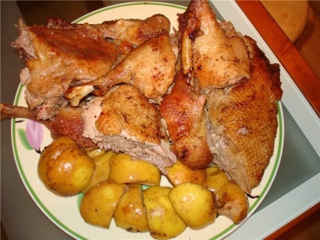 блюдо из утки