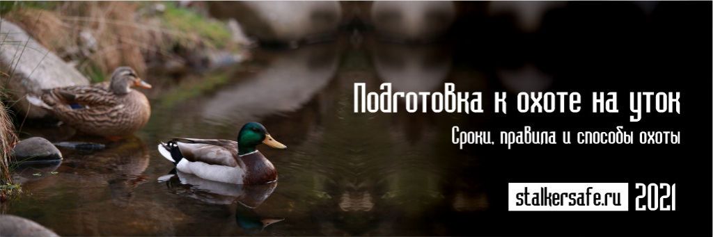 Подготовка к охоте на уток