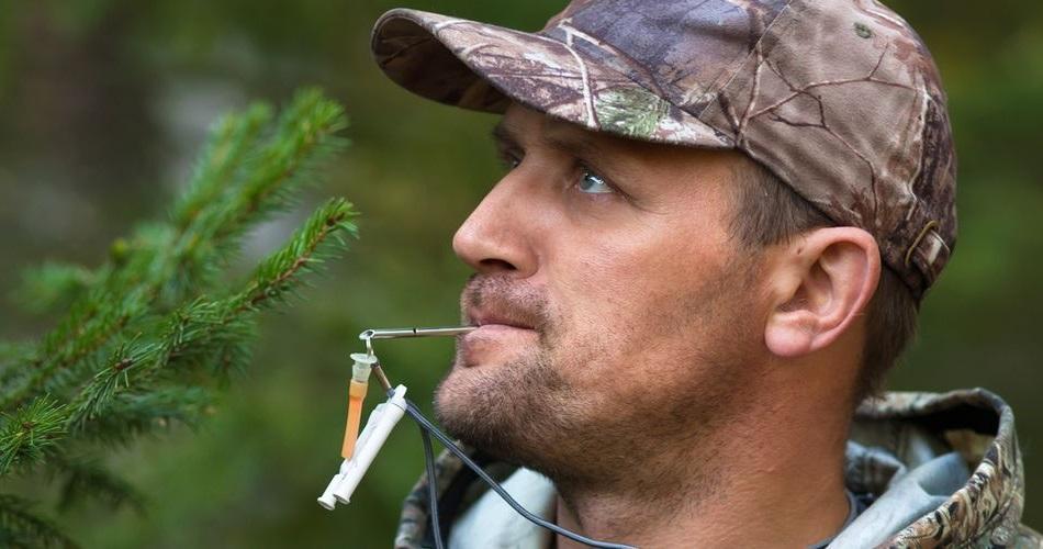 Приманка рябчика на манок