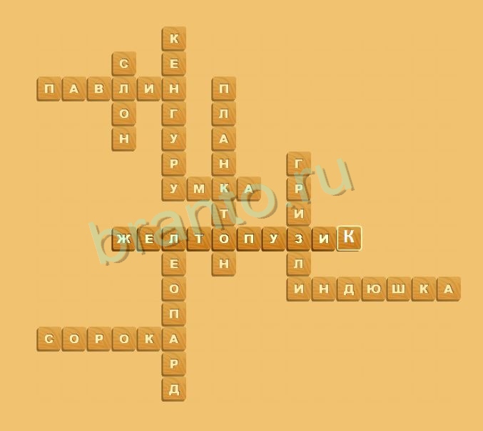 ответы на игру Планета кроссвордов Животные Уровень 4