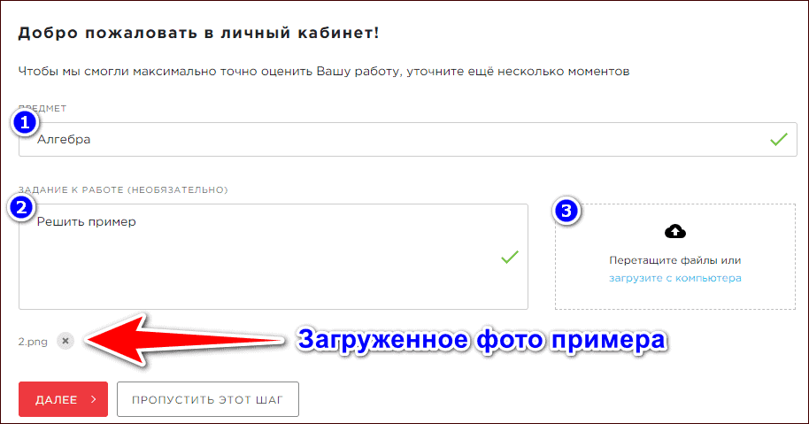описание задачи для решения в HomeWork