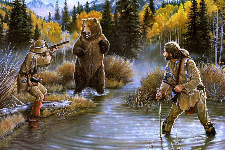 охота на медведя