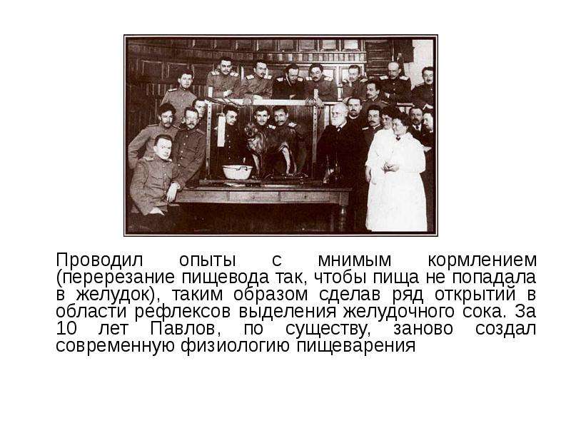 Презентация на тему Павлов, Иван Петрович. , слайд №6