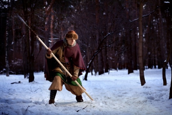 Охотник с рогатиной