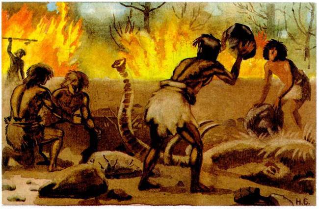 Охота первобытного человека