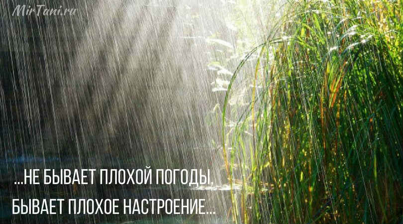 Смена погоды для человека