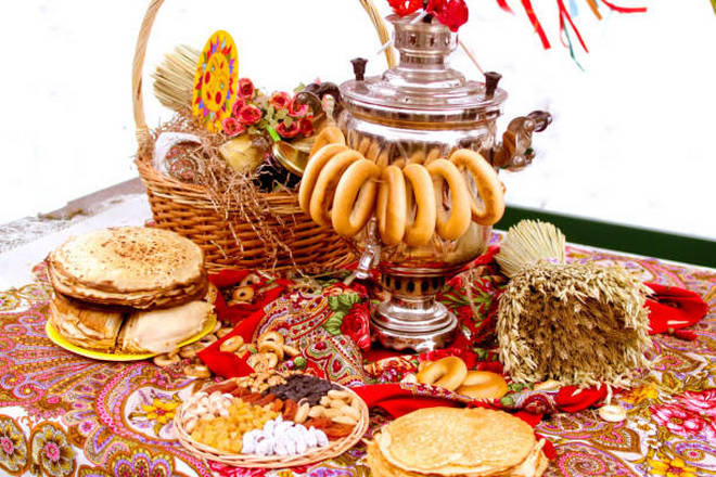 Меню на Масленицу