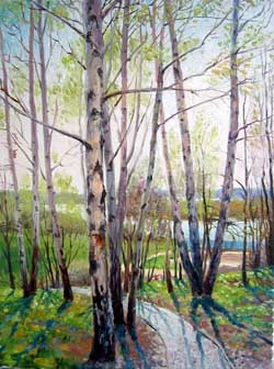 Весна. Художник Игорь Радионов.