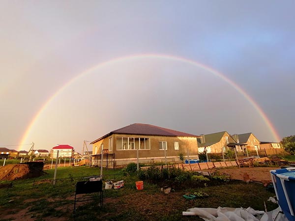 радуга - символ богатства и счастья