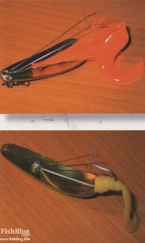 Колеблющиеся блесны для лиманов