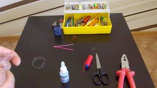 Сделать блесну из кембрика