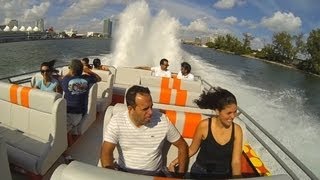Speed boat rides in miami