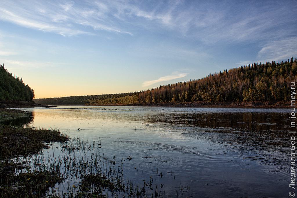 река Варзуга пейзаж
