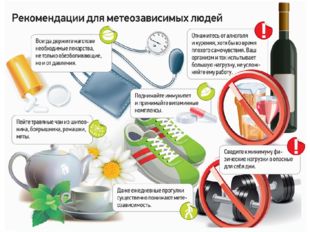 Как человек может помочь себе перенести изменения в погоде без существенных п