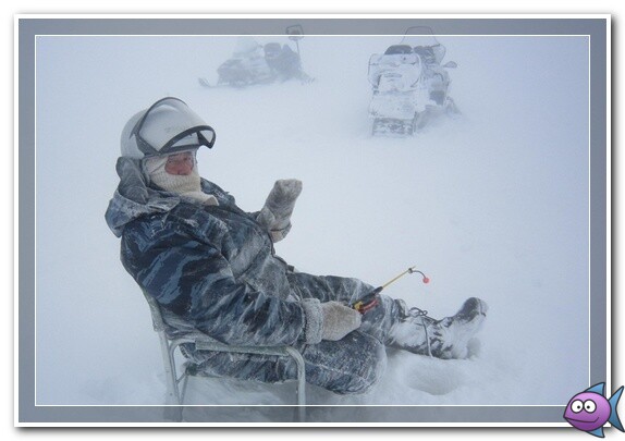 ветер на рыбалке