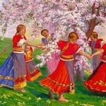 Сюжет на тему Красной горки