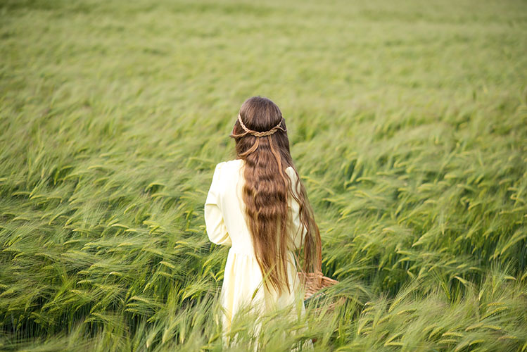 Девушка во ржи