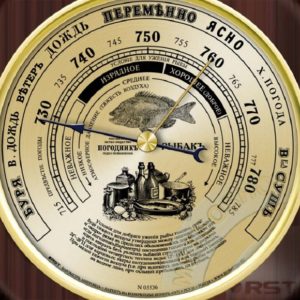 барометр рыболовный