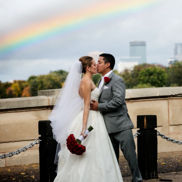 радуга после дождя