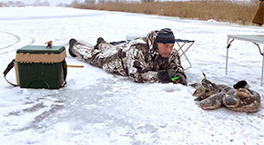Зимняя рыбалка в Астрахани
