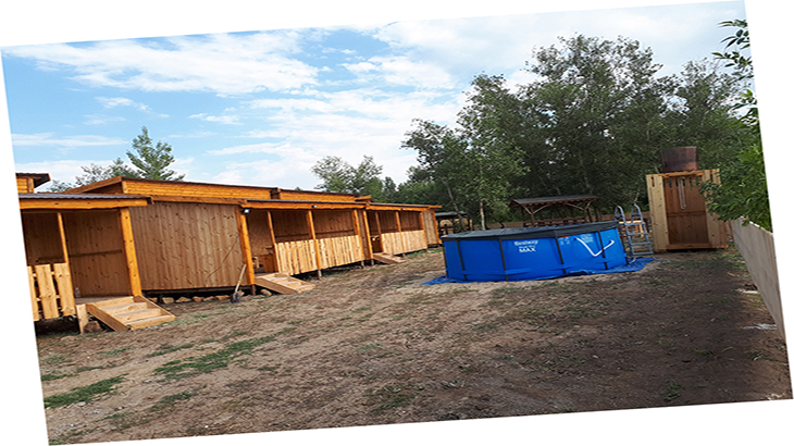 Отдых кемпинг.