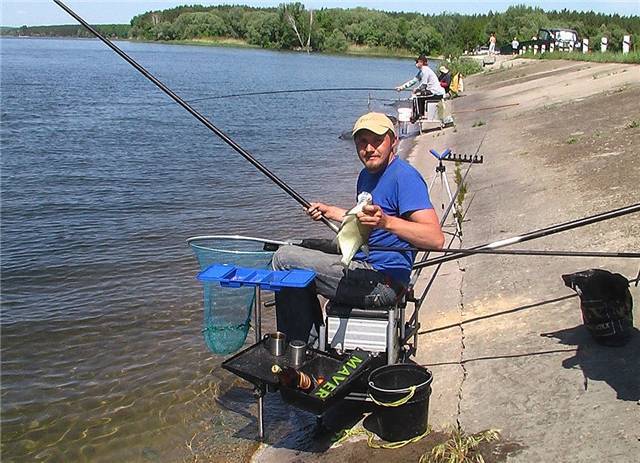 Городская рыбалка на днепре — ловля на фидер