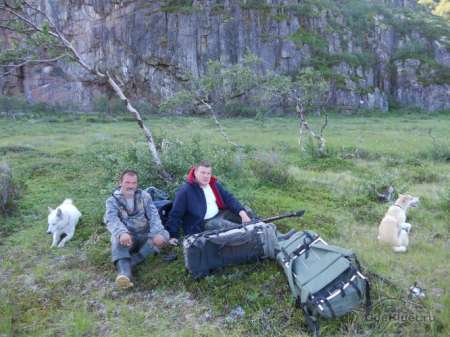 Первый перекур.