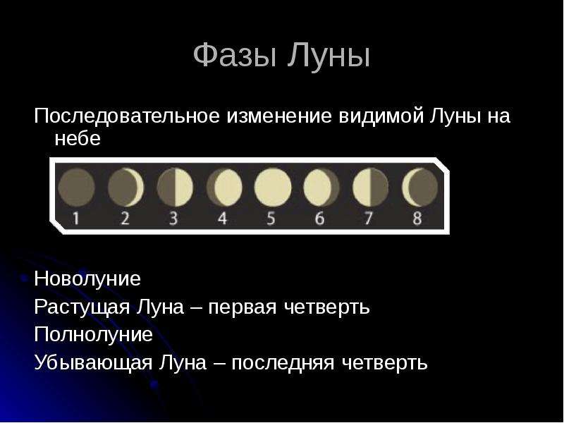 Влияние фаз луны на успеваемость школьников - презентация по Астрономии скачать _, слайд №10
