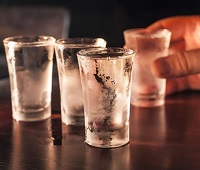 Рюмки с водкой