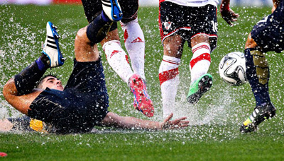 Футбол на воде