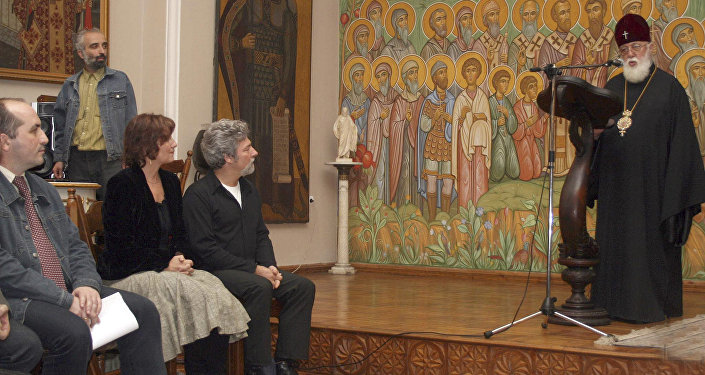 Католикос-патриарх всея Грузии Илия Второй в Патриархии