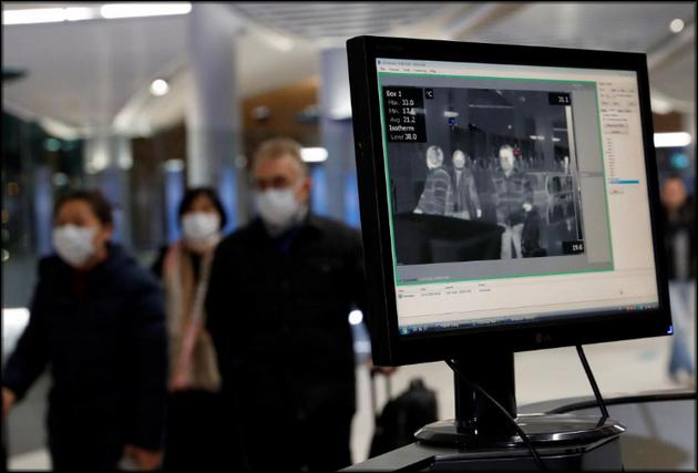 Тепловизор в аэропорту