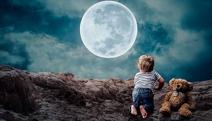 Как полнолуние влияет на детей