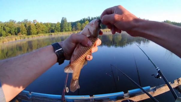 Весенняя рыбалка на карася