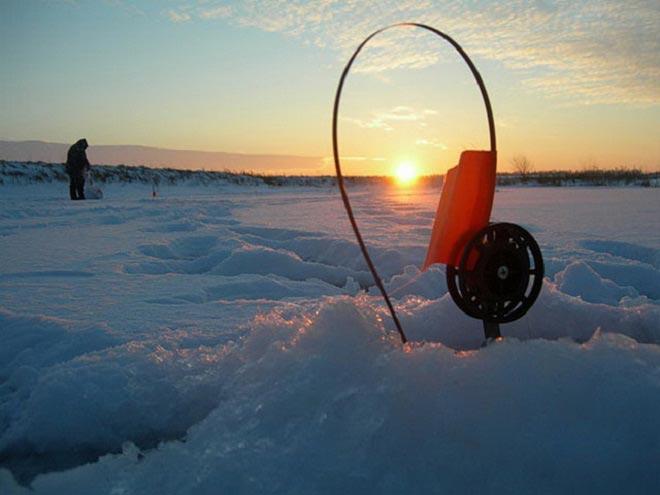 Жерлица на закате