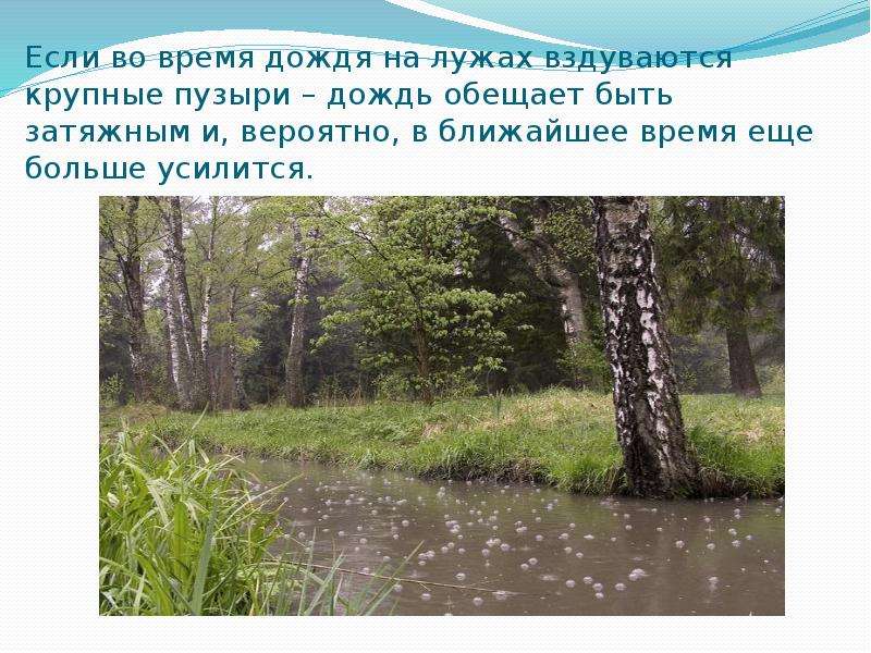 Народные приметы о погоде, слайд №9